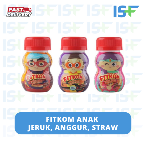 

⭐ISF⭐FITKOM TABLET HISAP MULTIVITAMIN KESEHATAN NAFSU MAKAN ANAK