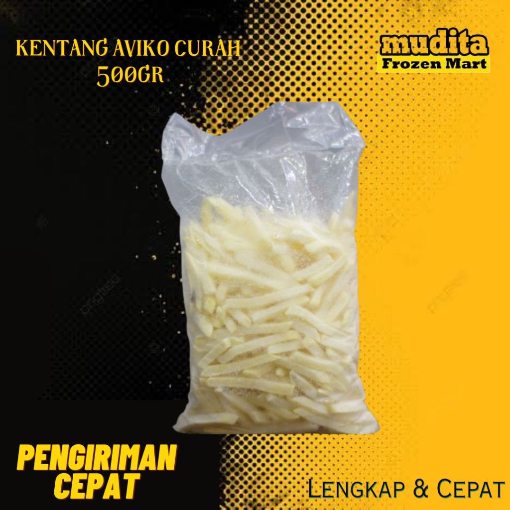 

Kentang Curah 500gr shoestring