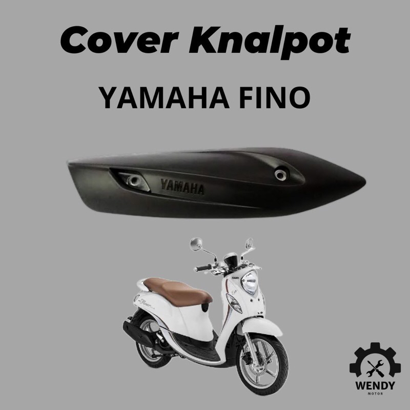 COVER KNALPOT | TUTUP KNALPOT YAMAHA FINO INJEKSI 115CC/125CC