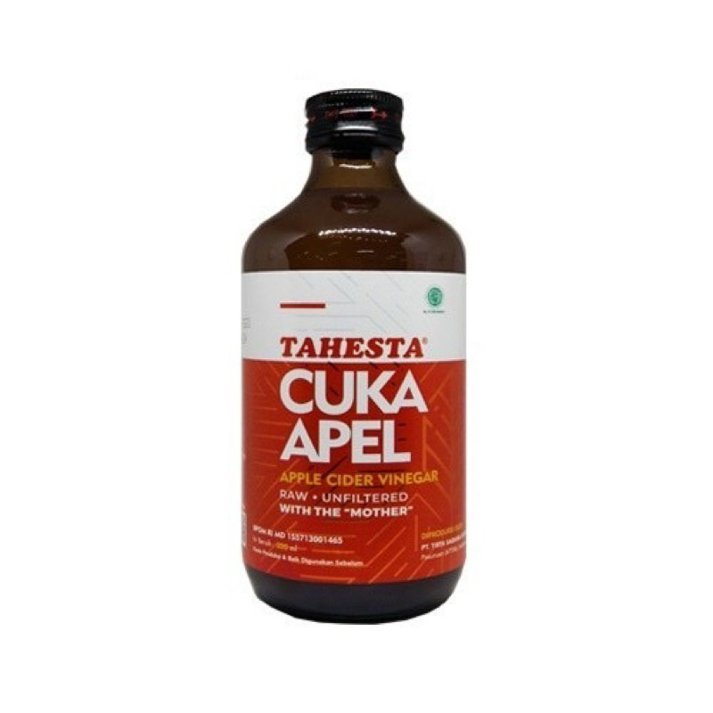 

Cuka Apel Tahesta 300ml/Apple Vinegar/Diet/Menurunkan Berat Badan/Diabetes/Kolesterol/Suplemen