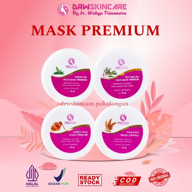 Drwskincare masker/masker bubuk/masker wajah