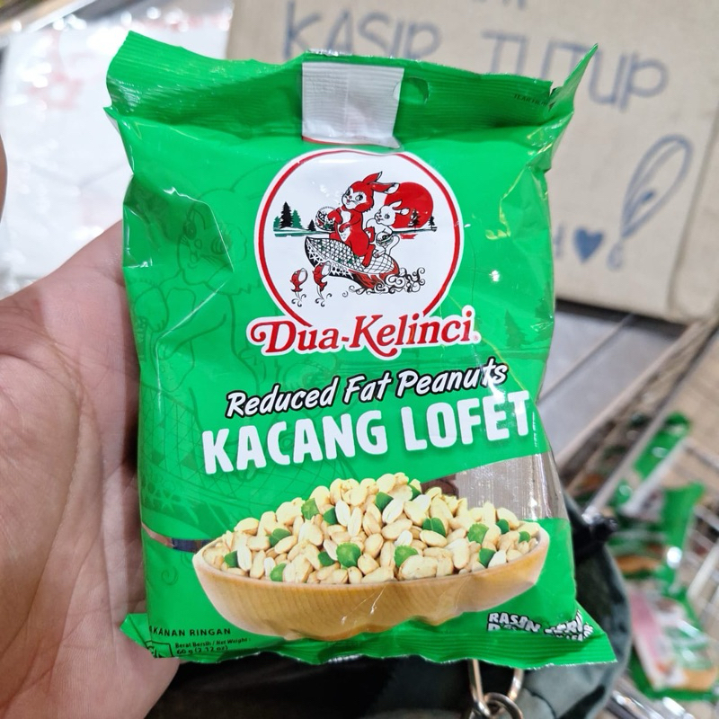 

Dua Kelinci Kacang LoFet daun jeruk 60gram