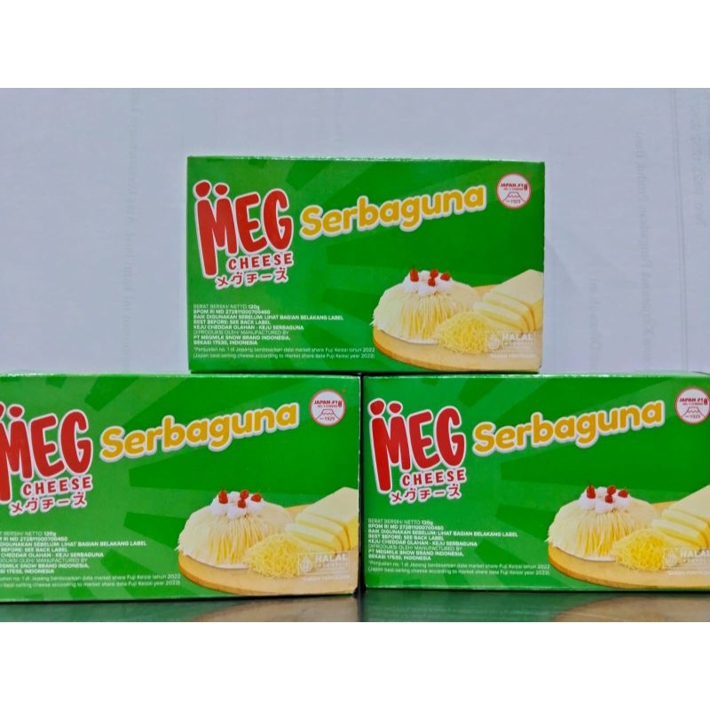 

Meg cheese serbaguna 120gr