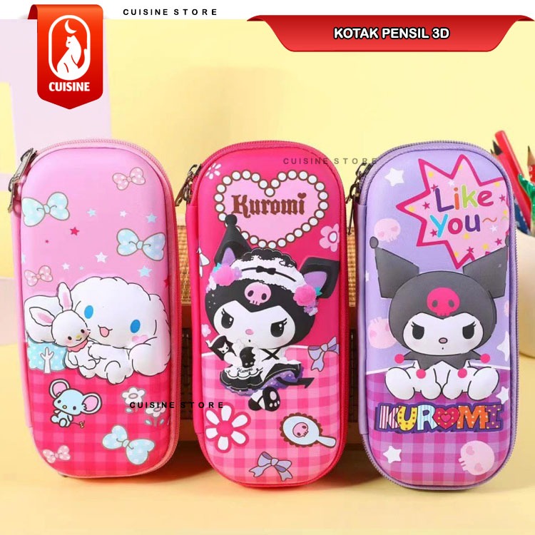 

Kotak Pensil 3D Timbul EVA Astronot Sanrio Ukuran 23 CM Tempat Pensil Anak Sekolah Kualitas Bagus