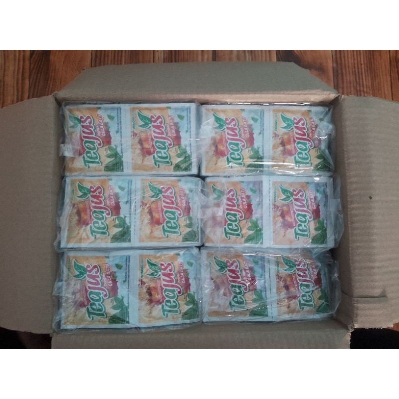 Tea Jus 1 pack isi 6 renceng