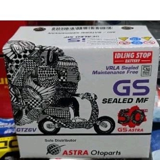 Aki motor GS GTZ6V