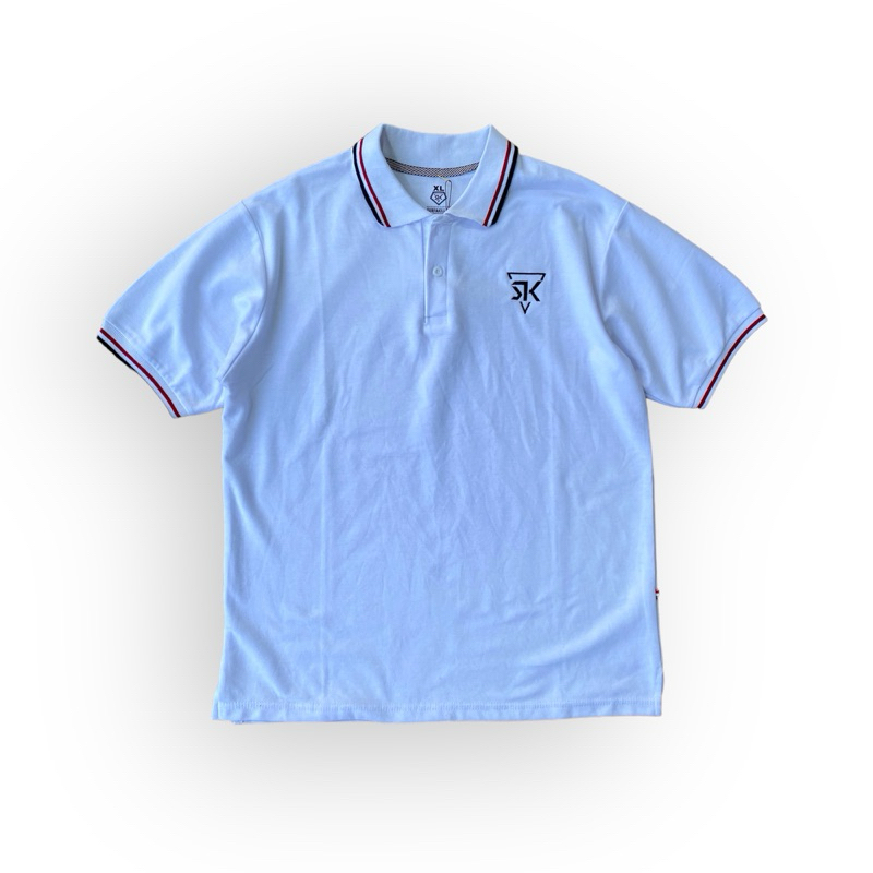 Surfakiller Polo Shirt Lacoste Katun Putih