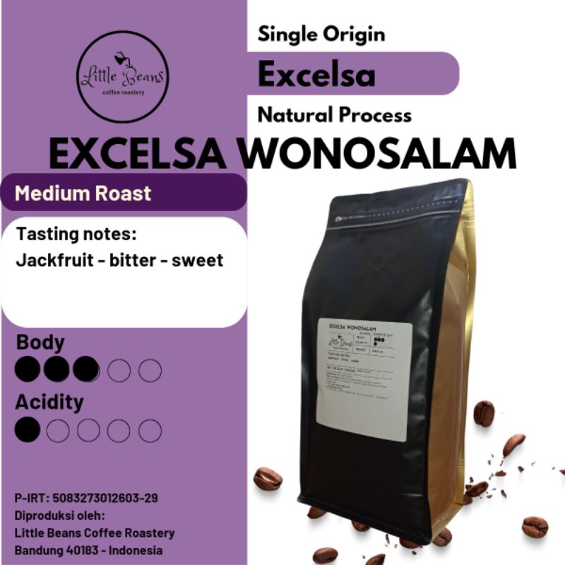 

Kopi Liberica Excelsa Wonosalam 800gr/400gr/200gr Biji/Bubuk