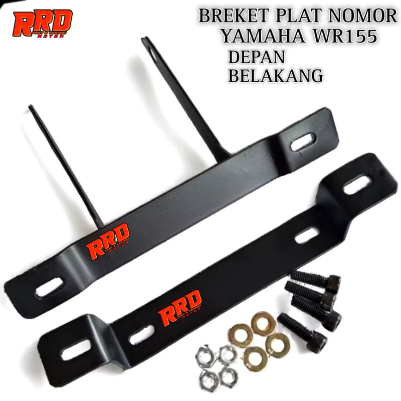 Bracket Plat Nomor WR155 Breket Plat Nomor WR155 Pangkon Dudukan Plat Nomor WR15