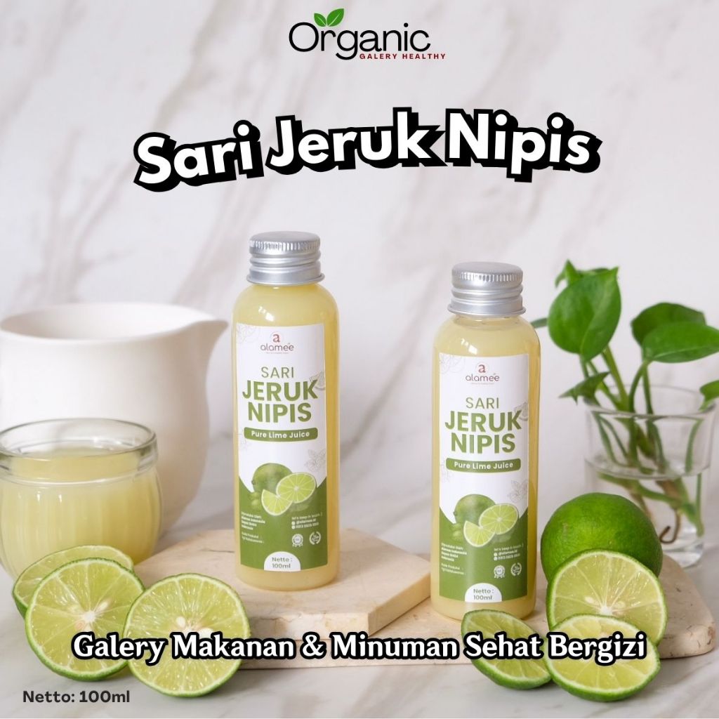 

Sari Jeruk Nipis Lime Juice Murni Asli Peras Minuman Herbal Suur Lemoen Pure Lime Juice 100ml