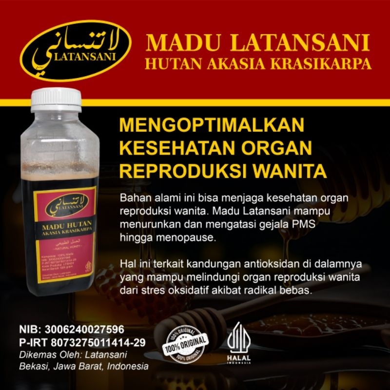 

Madu Latansani 500 gram