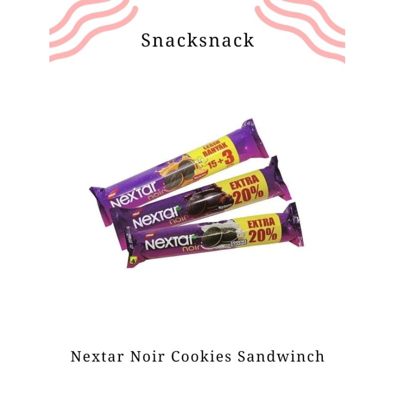 

Snack Biskuit Nextar Noir Biskuit Sandwich