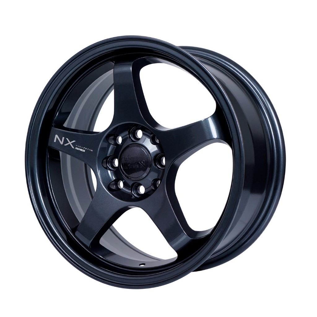 Hsr Wheel Nx Series Palang 5 Ring 16 Pcd 4X100/114,3 Lebar 7 Offset 42 Gun Metal