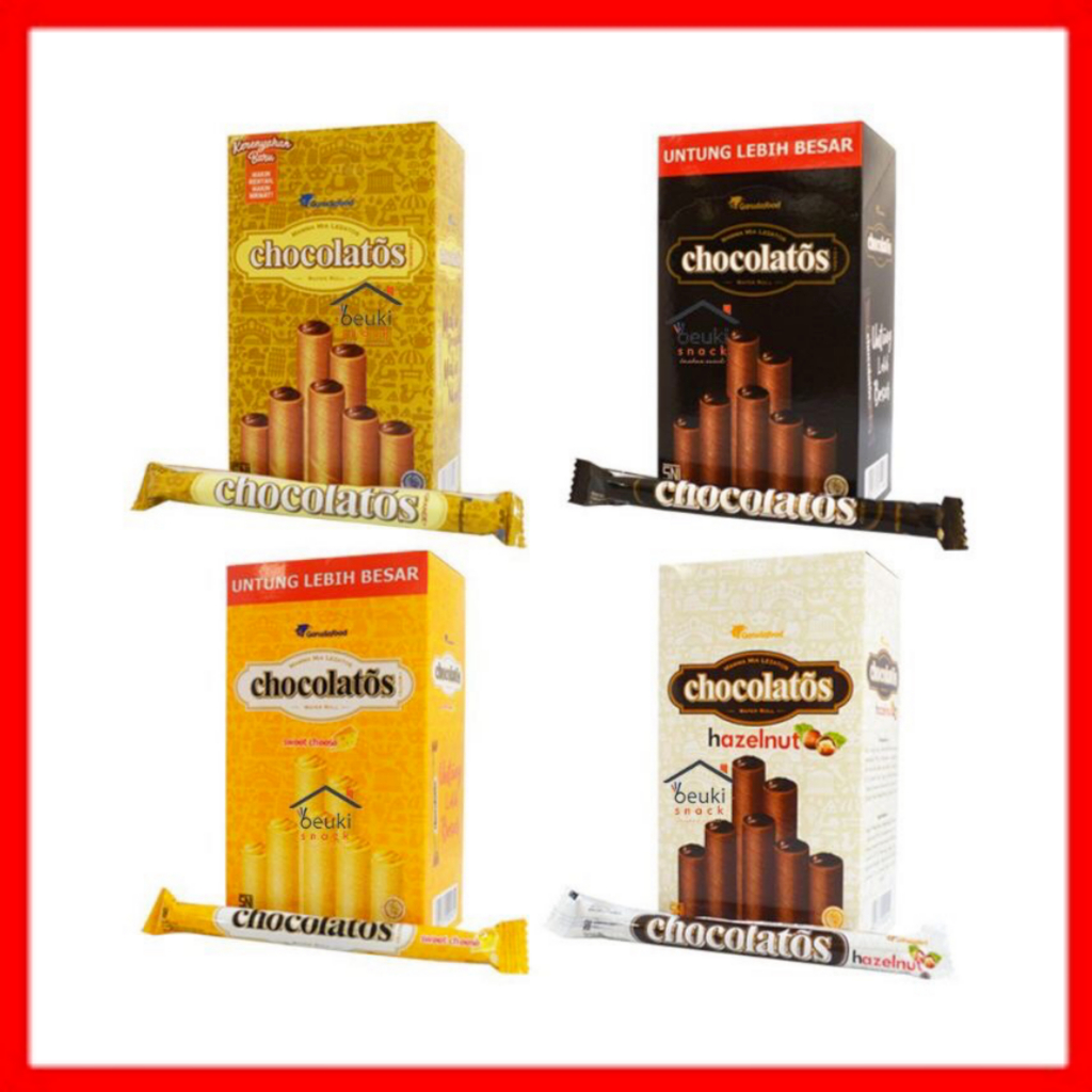 

GERRY CHOCOLATOS WAFER ROLL EXSTRA BESAR DRAK CHOCOLATE HAZELNUT SWEET CHEESE GRANDE BOX ISI 24 PCS