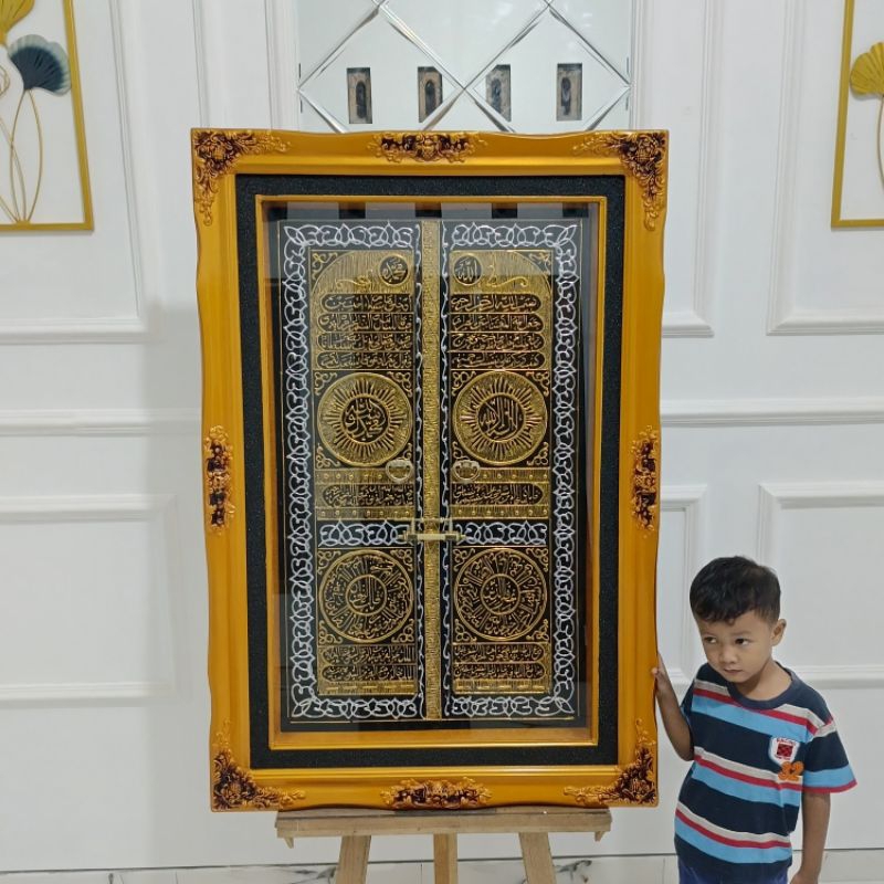 KALIGRAFI PINTU KA'BAH PRADA TIMBUL JUMBO