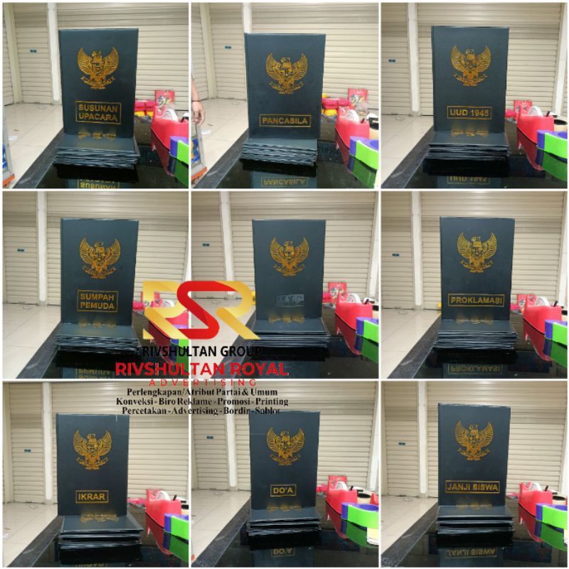 

Map Perlengkapan Upacara Map Garuda Pancasila Map Upacara Map Embos Ready Stock Berkualitas