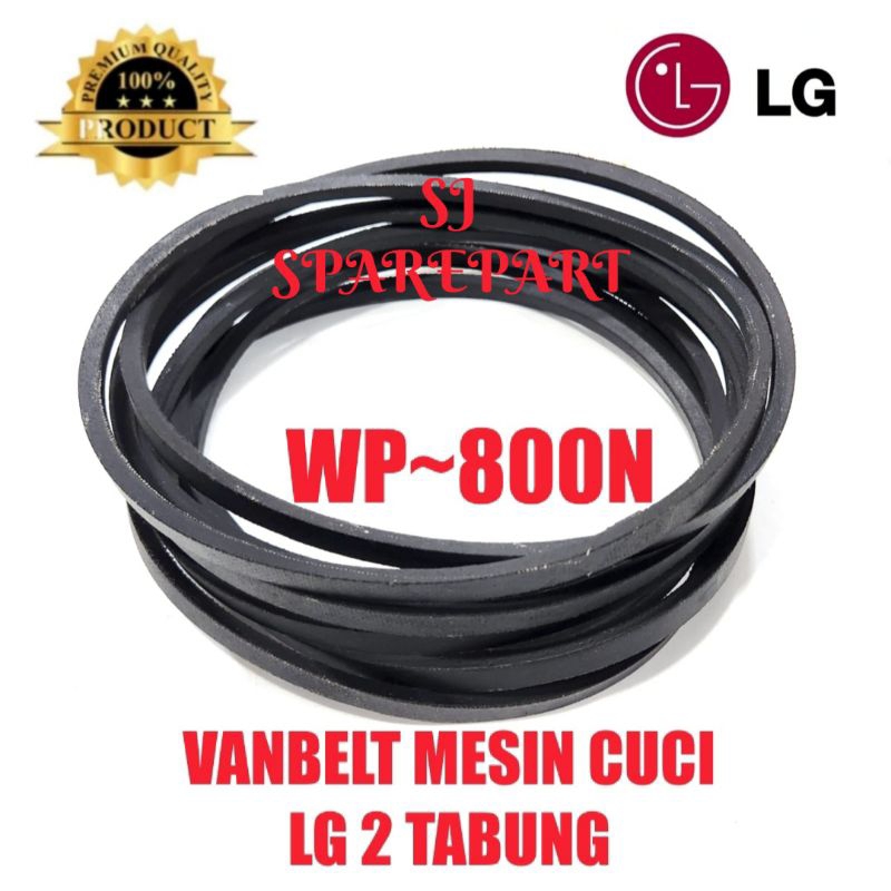 FANBELT V-BELT PANBELT MESIN CUCI LG 2 TABUNG WP 800N