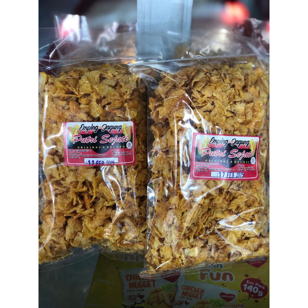 

Emping jagung putri sejati