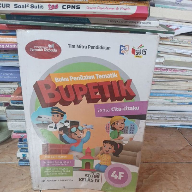 TEMATIK TERPADU BUPETIK KELAS 4F