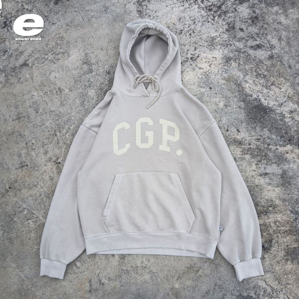 CGP codegraphy hoodie logo cream