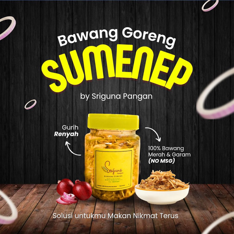 

BAWANG GORENG PREMIUM SUMENEP 50gr
