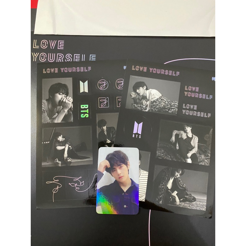 [READY STOCK] SHARING BTS VINYL LOVE YOURSELF : TEAR// PC TAEHYUNG// PC JHOPE