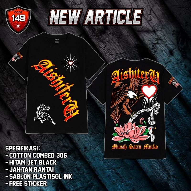 Kaos Psht AISHITERU VOLL 1 Kaos Psht Viral kaos Psht terbaru kaos Aishiteru terlaris