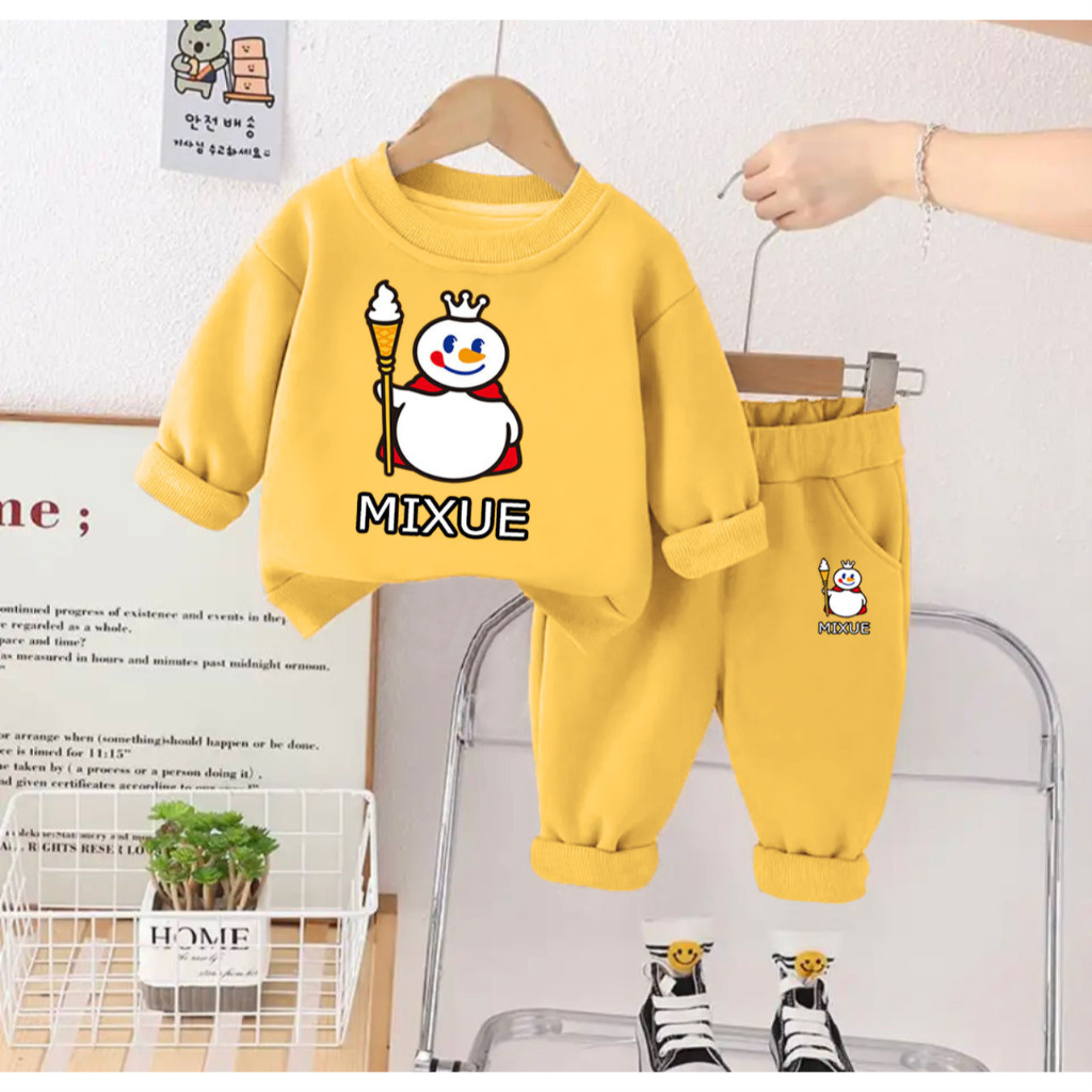 SETELAN SWEATER DAN CELANA ANAK MODEL JOGER  TERBARU 1-5 TAHUN BAJU ANAK HARGA GROSIR