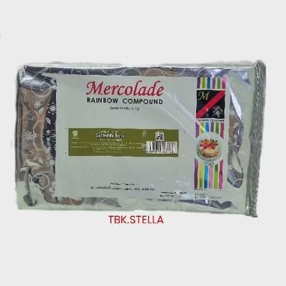 

COKLAT GREEN TEA TEH HIJAU MERCOLADE 1 KG