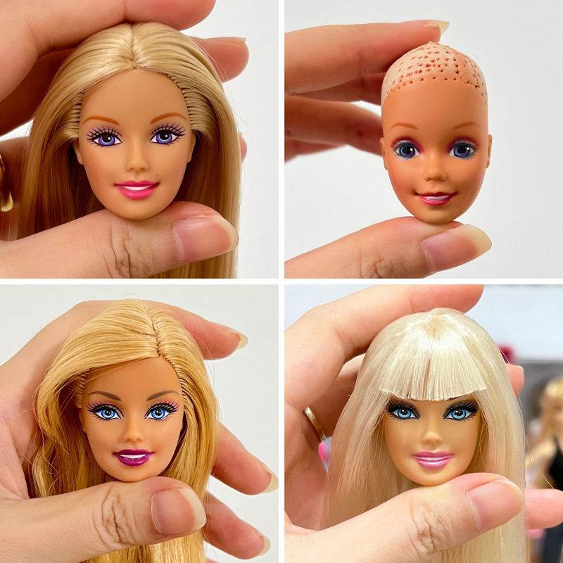 Kepala Barbie Mattel ori