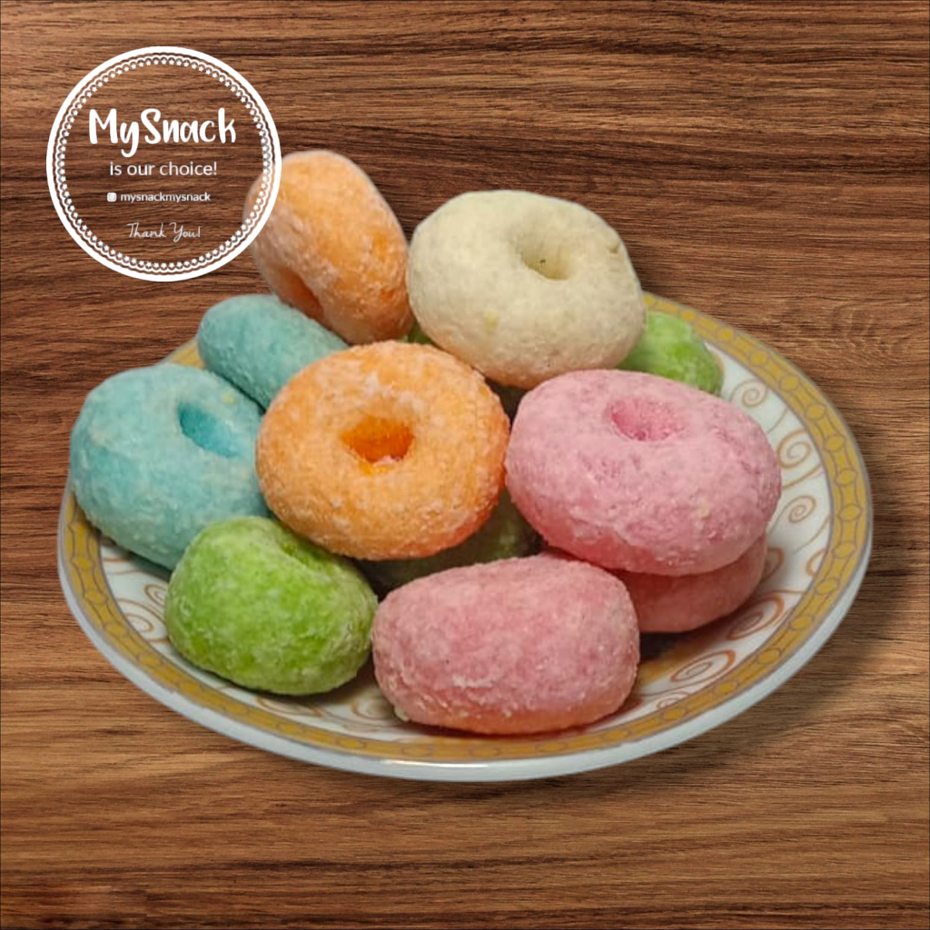 

Donat Gabus Warna Ceria