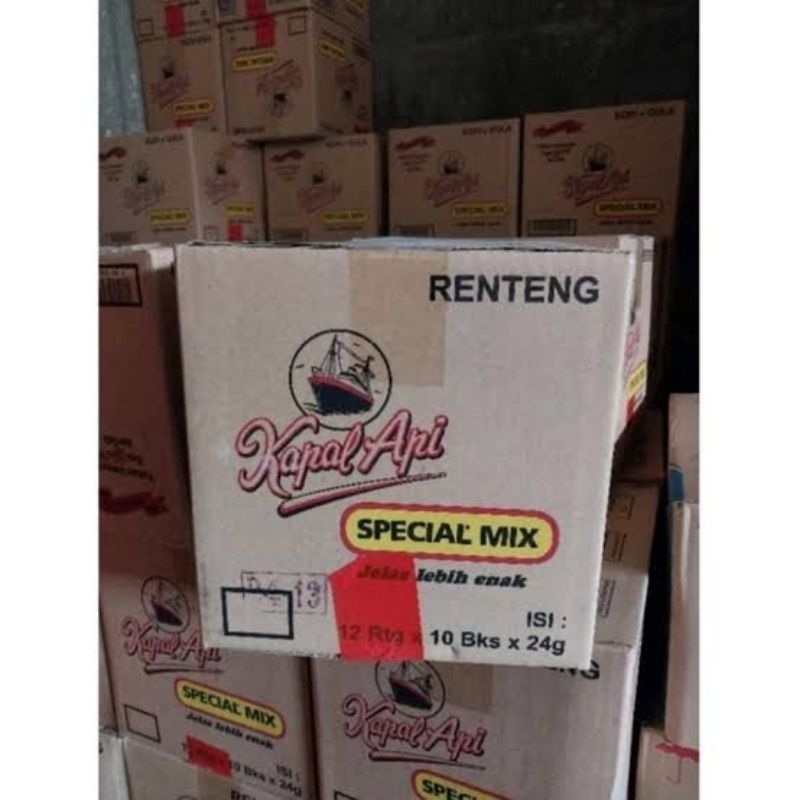 

Kopi Kapal Api Special Mix 1dus ( isi 12renceng)