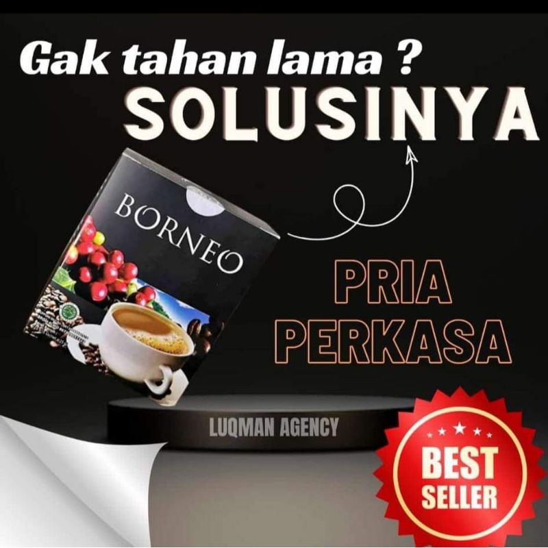 

Kopi Borneo Original Asli isi 5 saset