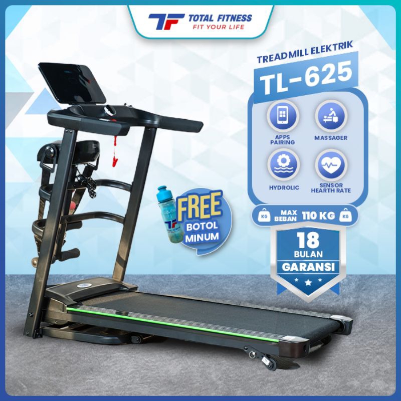 Treadmill Elektrik TL 625 Total Fitnes