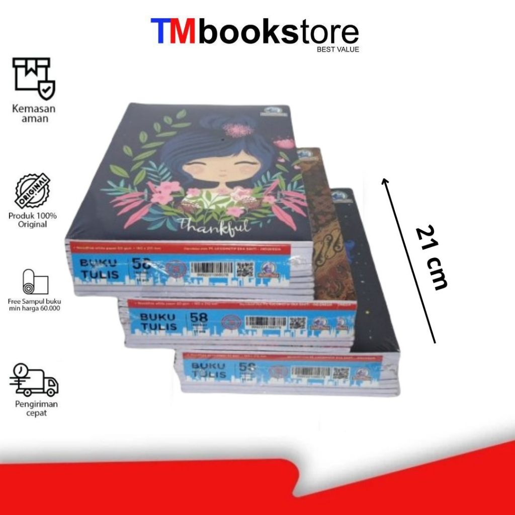 

BUKU TULIS SB 58 LOCOMOTIF