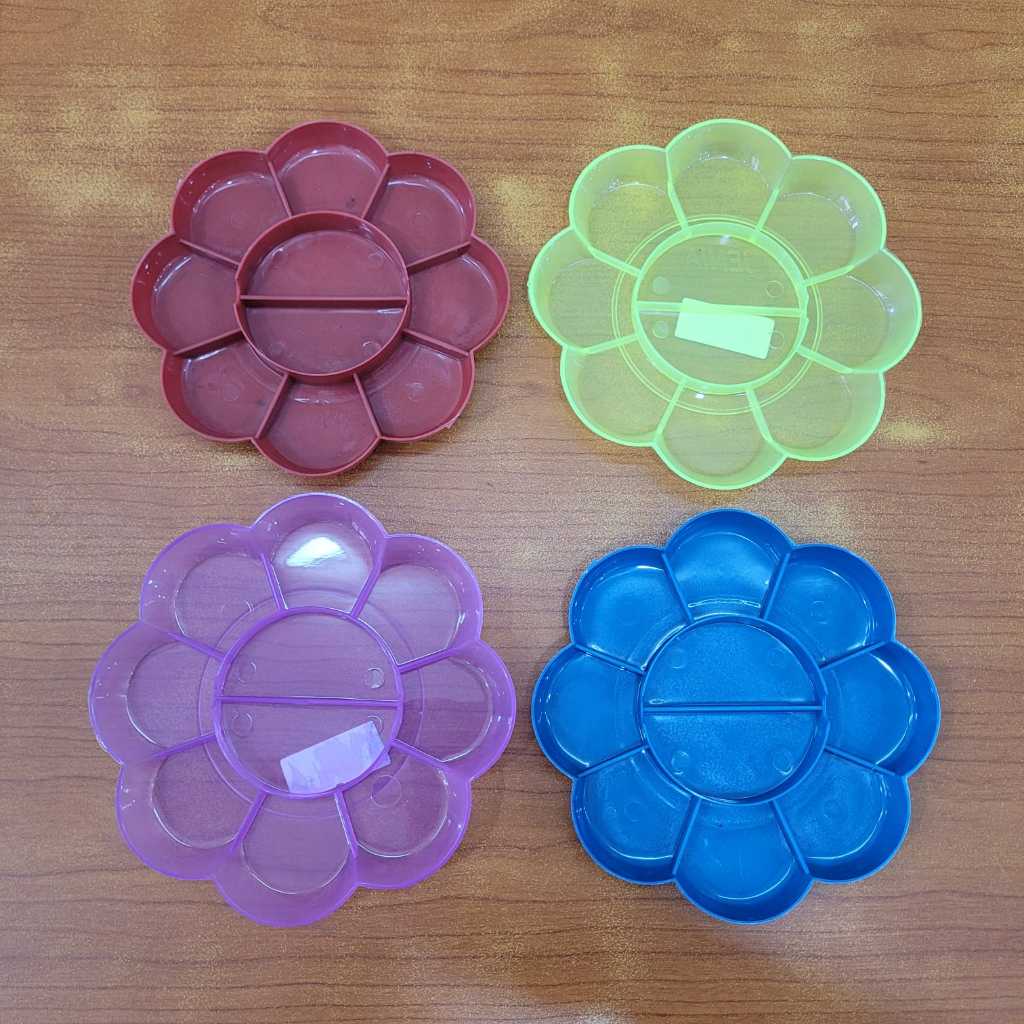 

Palet Lukis Tempat Cat Air Warna Warni Jenia Doff & Transparan