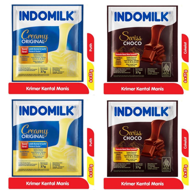 

INDOMILK KRIMER KENTAL MANIS shacet 6x37gr