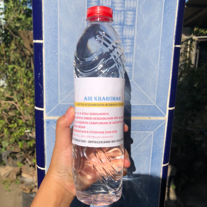 

AIR KHAROMAH UNTUK KESEMBUHAN BERBAGAI PENYAKIT AIR MINUM MENYEMBUHKAN PENYAKIT AIR MINUM OBAT PENYAKIT