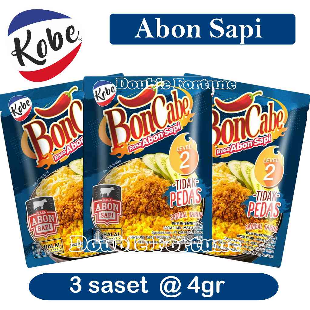 

BONCABE ABON SAPI Level 2 (4gr x 3 sachet) BON CABE