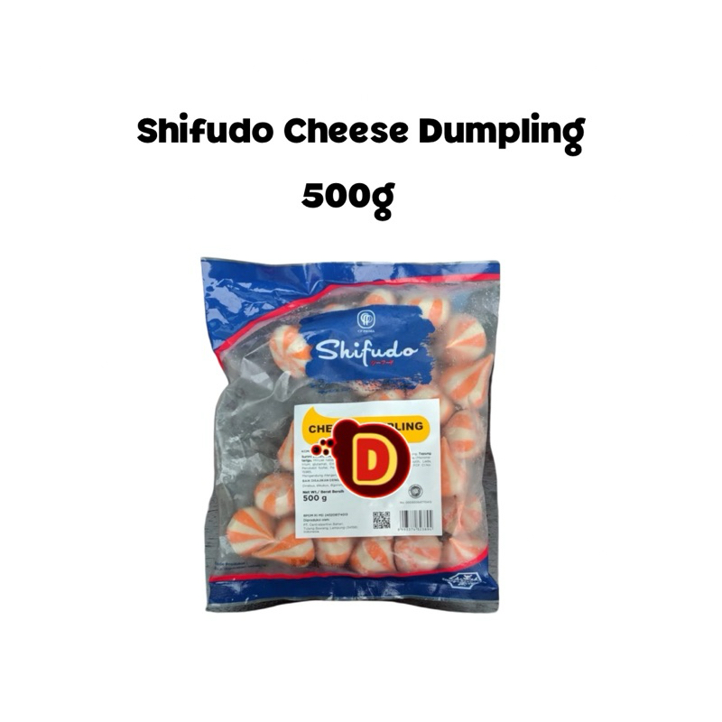 

Frozen Food Palembang | Shifudo Cheese Dumpling 500gr | pangsit keju | shabu shabu |suki / steamboat