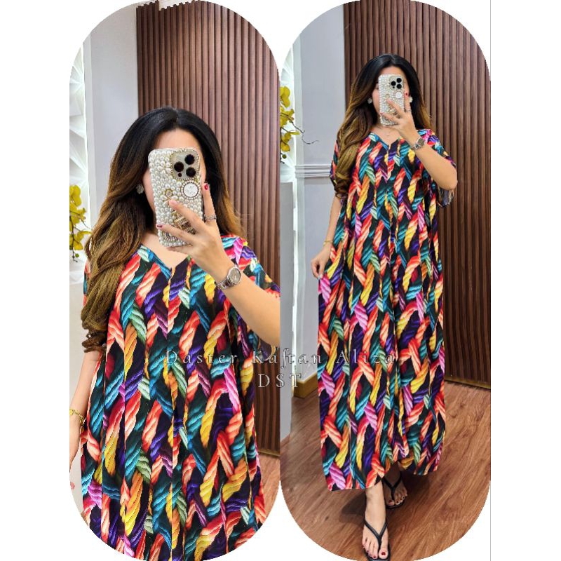 DASTER DST/DASTER KAFTAN ALIZA/DASTER KAFTAN ALIZA BY DST COLLECTION/DASTER ALIZA/HOMEDRESS KEKINIAN