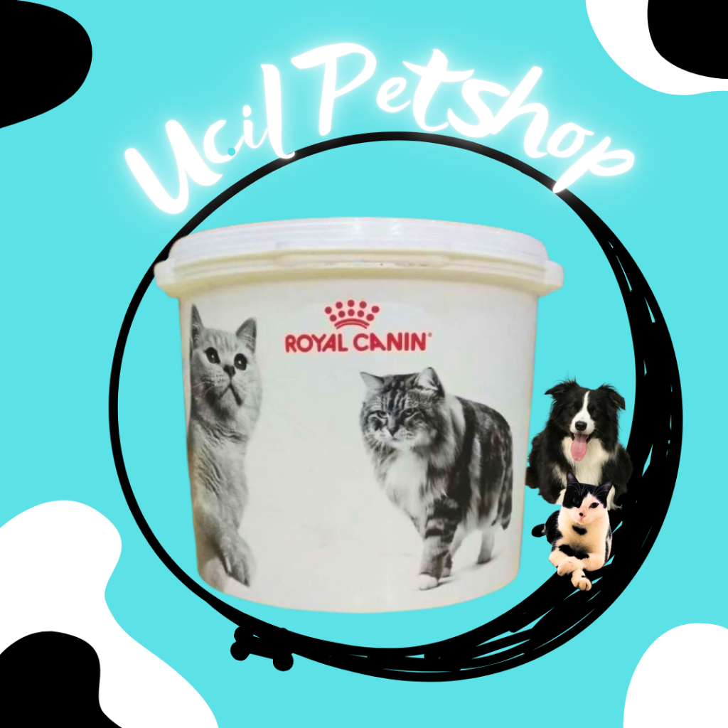 Pet Food Halfmoon Container Royal Canin Small Large Cat Dog