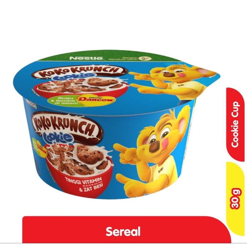 

Koko Krunch Sereal Cookie Cup isi 30 gram