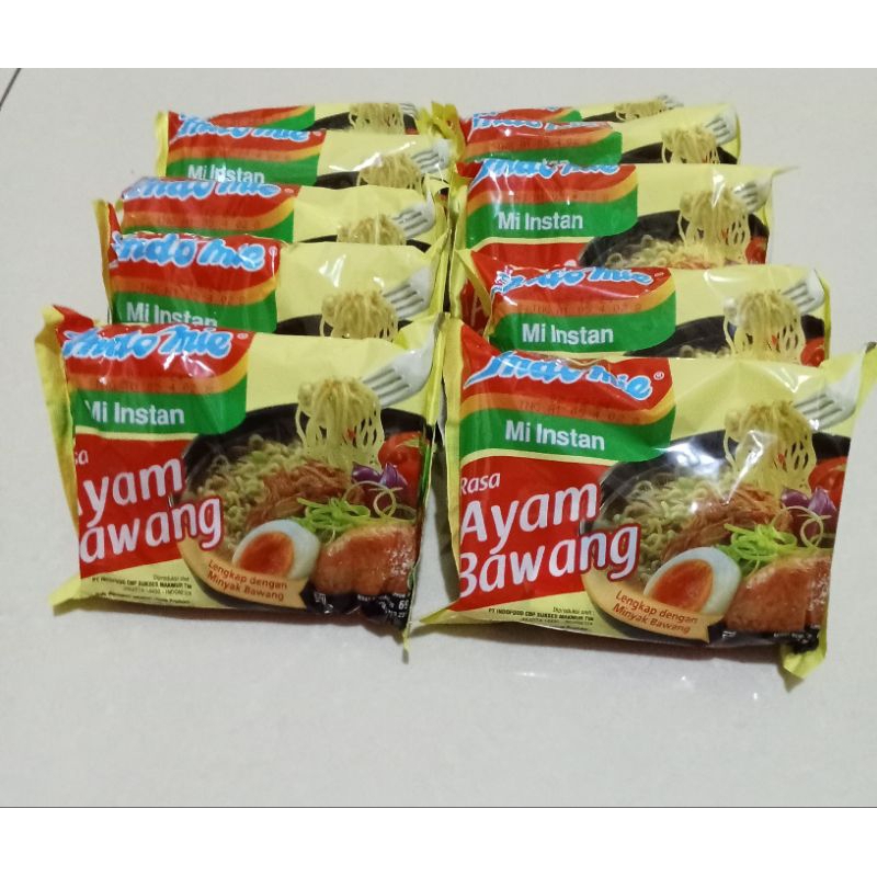 

Indomie ayam bawang 10pcs