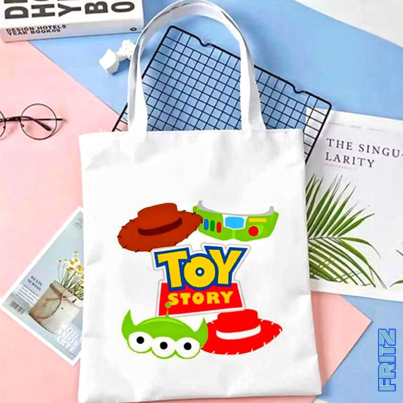 FRITZ Tote Bag TOY STORY & Tas Serut TOY STORY- Tas Lucu Desain Eksklusif