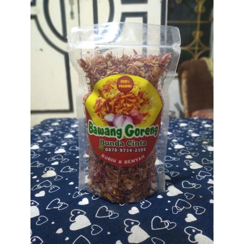 

Bawang Merah Goreng Asli Brebes 1kg