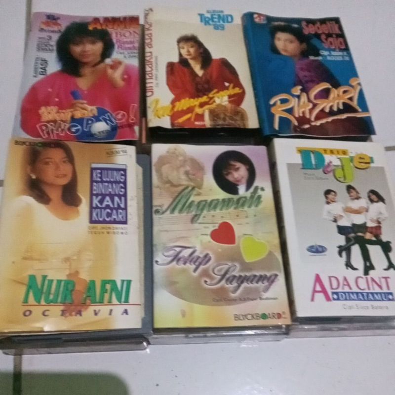 ANEKA KASET INDO LAWAS PROMO RADIO RKM JAKARTA