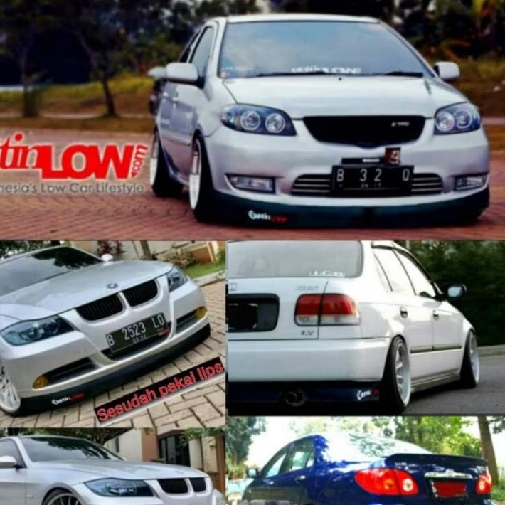 TERMURAH LIPS BUMPER UNIVERSAL BIKIN CEPER MONTOK BISA SEMUA MOBIL