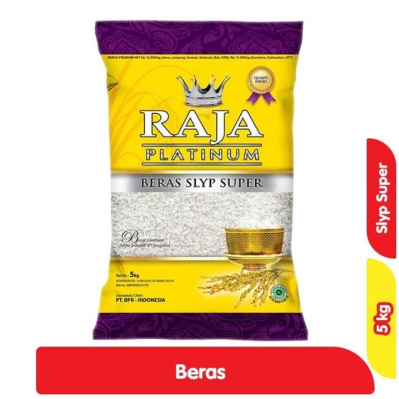 

Beras Raja Platinum Slyp super 5kg