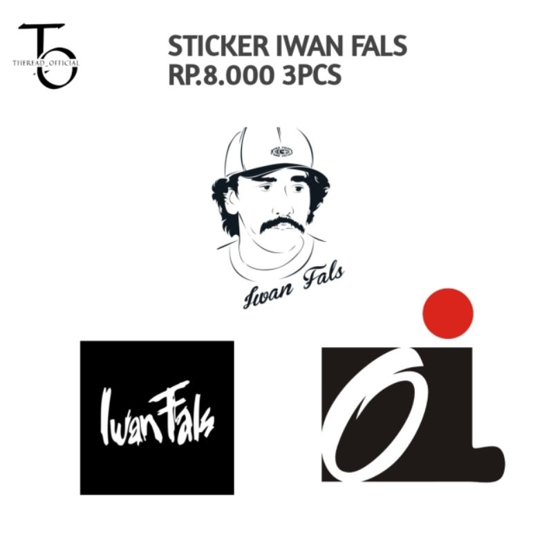 

sticker Iwan fals